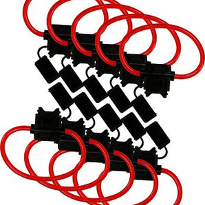 Install Bay MAXIFH-10 Maxi Fuse Holders With Cover 8 Gauge - Package of 10