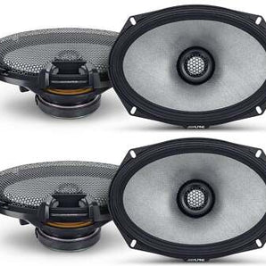 Alpine R2-S69 Bundle - Two pairs of Alpine R-S69 6x9 Inch Coaxial 2-Way Speakers