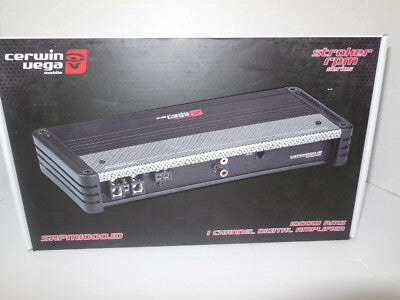 Cerwin Vega SRPM1000.1D SRPM Stroker 1-Channel Monoblock Class-D Amplifier