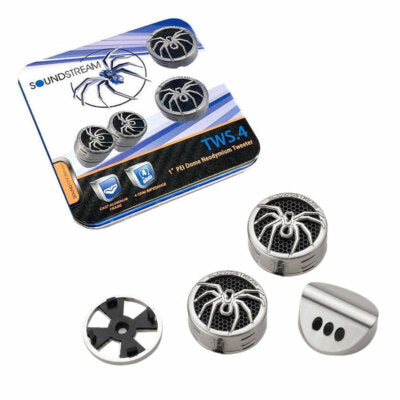 Soundstream TWS.4 110W 1" Micro Dome Tweeter Set