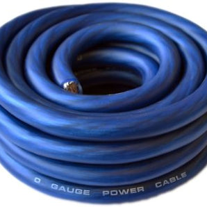Absolute PROP0G20BL Pro Series 20 Feet 1/0 Gauge Blue Ultra Flexible Power/Ground Battery Amp 12V Cable Wire for Auto, Car, Inverter, RV, Solar, Marine, Trucks