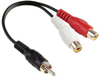 Thumbnail for Absolute 2F1M RCA Interconnect Cable Wire Marine Car Amplifier Stereo Home Audio