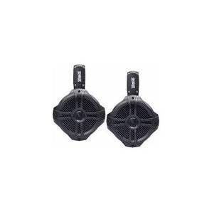 2 Absolute MPS65B Marine RV 6.5" 200W RMS Wake Tower POD Enclosure Speaker