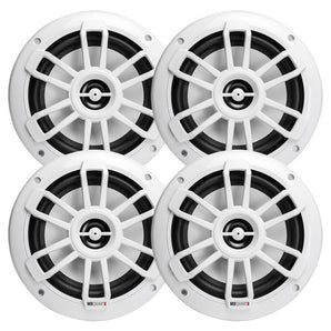 2 Pair MB Quart NF1-116SW Nautic 6.5" Ultra Compact Marine Speakers