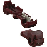 Install Bay RTT Red Insulation Displacement Connector 22-18 Ga - 100 Pack, used for quick splice connections