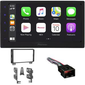 Pioneer DMH-1800NEX 6.8" Double DIN Multimedia Receiver + Kit Fit 01-03 Ford Mustang