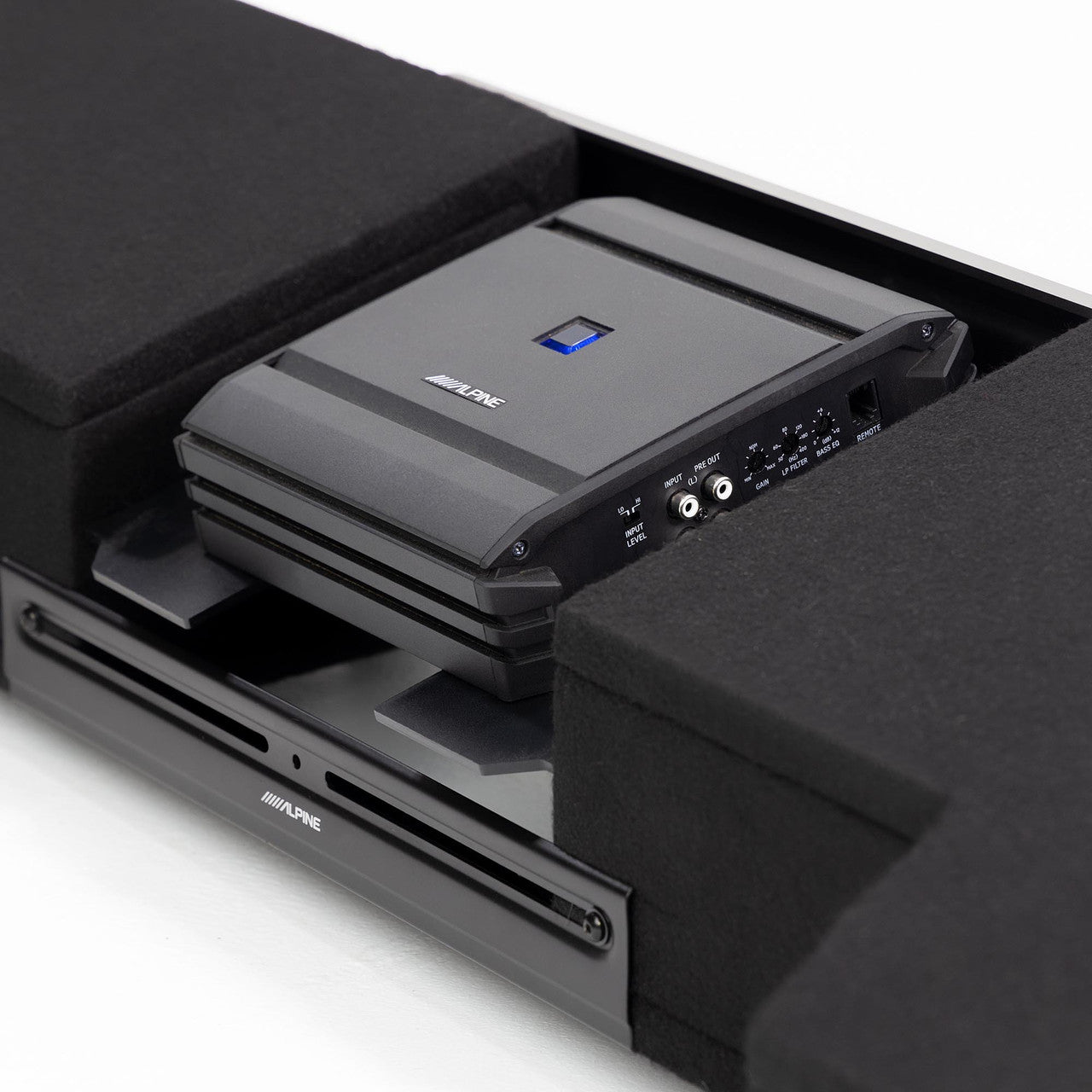 Alpine S2-DB8V-TRK Dual 8” Alpine Halo S-Series Preloaded Truck Subwoofer Enclosure with ProLink™