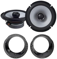 Thumbnail for 1998-2013 Harley Davidson FLHT FLHTC Alpine S2-S65 Speaker & K9601 Speaker Adapter