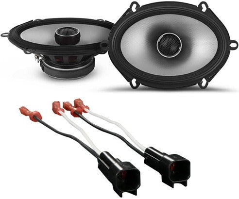 Alpine S2-S68 6x8" Front Speaker Fit 2000-2009 Mercury Sable+ Harness