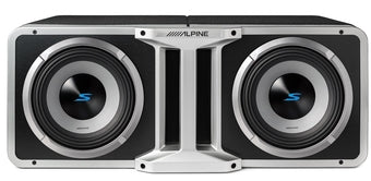 Alpine S2-A120M Amplifier + RUX-KNOB.2 + 2 S2-SB10V Enclosure + KTX-H12