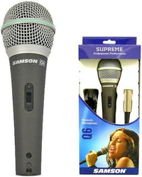 Thumbnail for Samson SAQ6  Dynamic Supercardioid Handheld Microphone with On/Off Switch