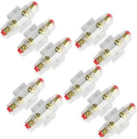 Thumbnail for 10 MK Audio AGH4 Inline AGU Fuse Holder Fits 4, 8 & 10 Gauge Wire