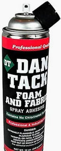 Dan Tack 2012 Professional Quality Foam & Fabric Spray Adhesive Can 12 oz