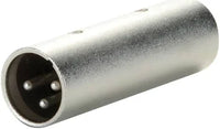 Thumbnail for MR DJ AXLRMM 3-Pin XLR Male to 3-Pin XLR Male Audio Microphone Cable Extension Adapter Connector