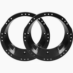 SPEAKER ADAPTERS RINGS 5.25" to 6.5" FOR HARLEY DAVIDSON BATWING FAIRINGS 96-13