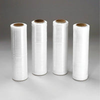 Thumbnail for 4 Roll Clear Hand Pallet Shrink Wrap Plastic Stretch Film 18