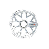 White RPM Stroker Marine 6.5 Inch Speaker Grill Pair