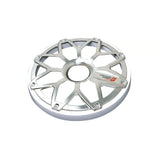 White RPM Stroker Marine 6.5 Inch Speaker Grill Pair