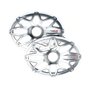 Cerwin Vega SM69FGW 6x9" RPM Stroker Series Flush Mount Marine Speaker Grilles (White, Pair)