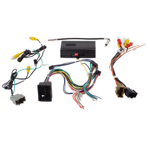 Crux SOOGM-16W OnStar Radio Replacement Interface w/ SWC Retention & Video Switcher for Select GM LAN-29 Bit SUVs & Trucks w/ Nav Radios & w/ Bose Amplified & Non-Amplified Systems