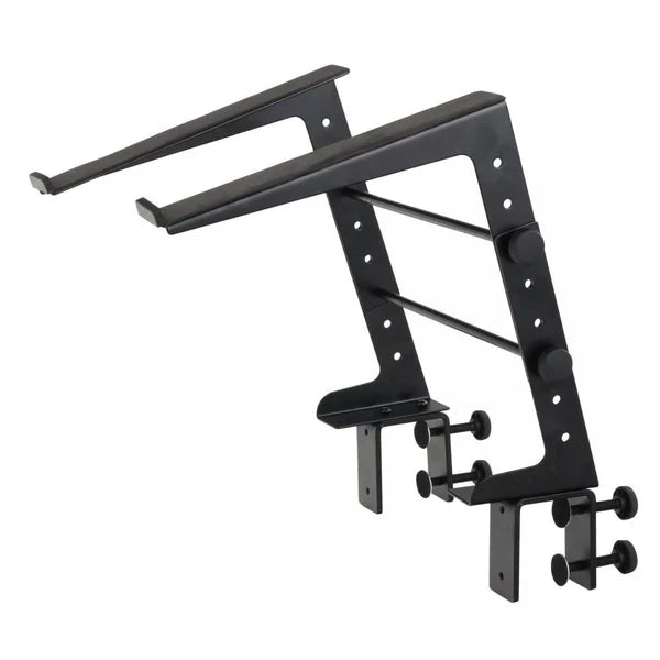 MR DJ LTS109YL Laptop Computer Stand Yellow Mobile Disc Jockey PC Table Rack Mount Clamp Bracket