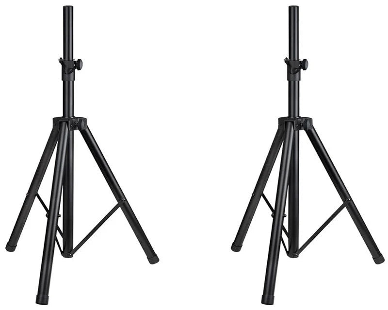 Pair of MR DJ Pro Tripod DJ PA Speaker Stands Adjustable Height Stand