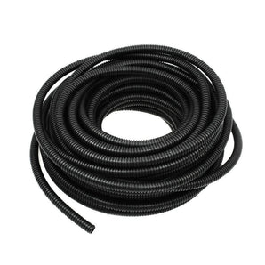 DC Sound 1 1/2" 38mm 25 Feet Split Wire Loom Cable Sleeves Conduit Protective Tubing