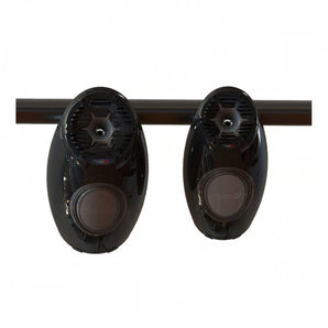 Cerwin Vega SPMT65DB 1400W 6.5" Stroker Pro Series 3-Way Marine Tower Speakers with RGB LED (Black)