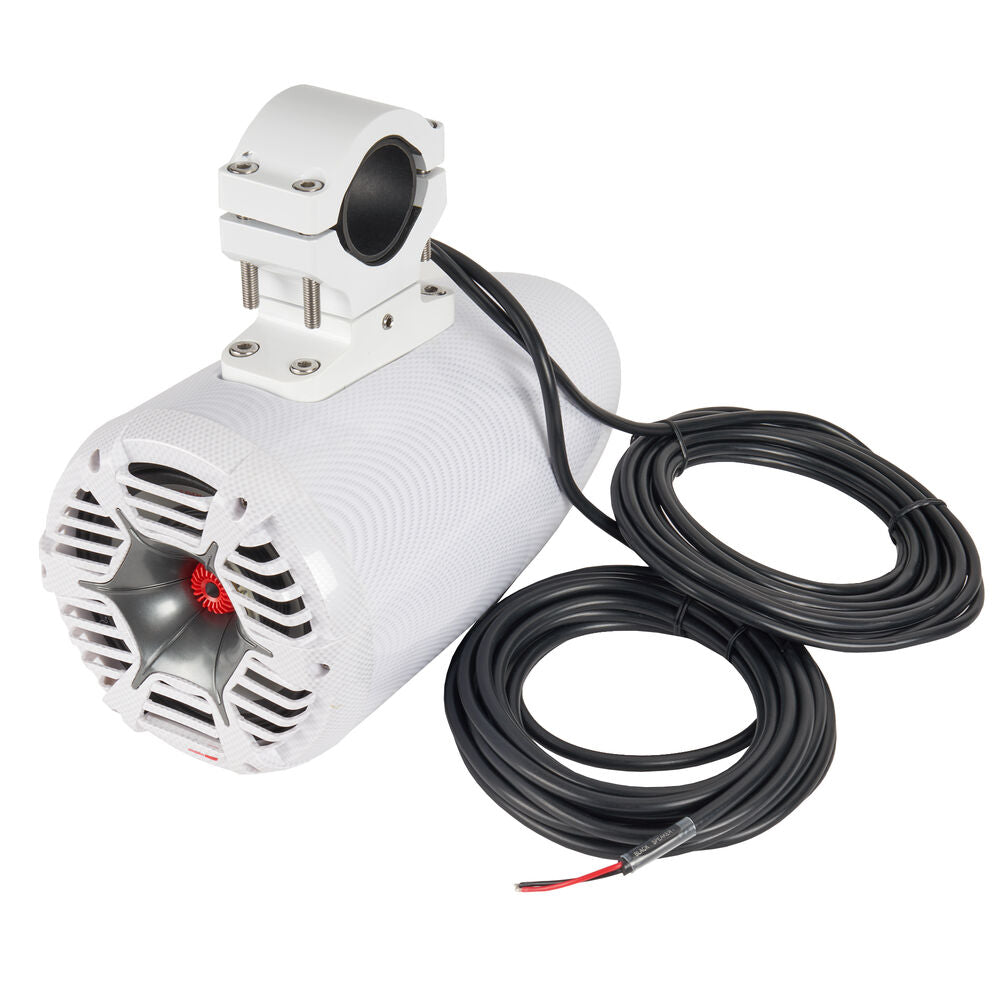 Cerwin Vega SPMT65SCFW 800W 6.5" Stroker Pro 3 Way Marine Tower Speakers in White with RGB LED