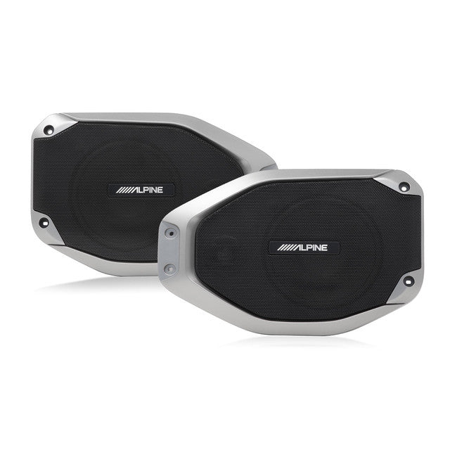 Alpine SPV-65-JLT Rear Soundbar Fits 2018+ Jeep Wrangler 2020+ Gladiator Bundle