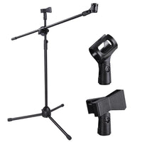 Thumbnail for 10 MR DJ MS500 Universal Heavy Duty Telescoping Microphone Mic Boom Stand, Tripod