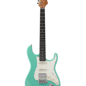 Tagima T 640 SUPER-SG-DF/AWH Electric Guitar - Surf Green