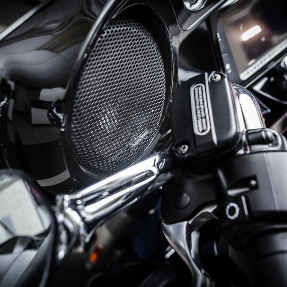 Rockford Fosgate TMS65 Harley-Davidson 6.5" Full Range Upper/Lower Fairing and Tour-Pak Speakers (2014+)