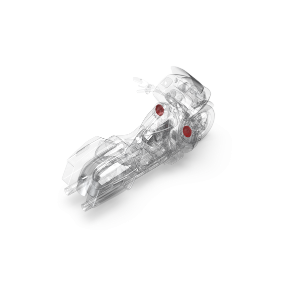 Rockford Fosgate TMS65 Harley-Davidson 6.5" Full Range Upper/Lower Fairing and Tour-Pak Speakers (2014+)