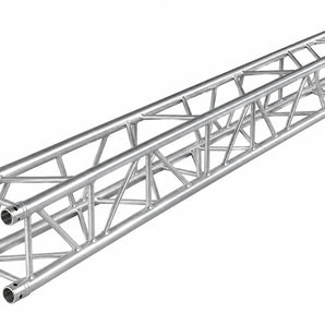 MR DJ DTSQ984 9.84' x 12" Universal Straight Square Tubing Box Aluminum Lighting Trussing Segment for Pro Lighting