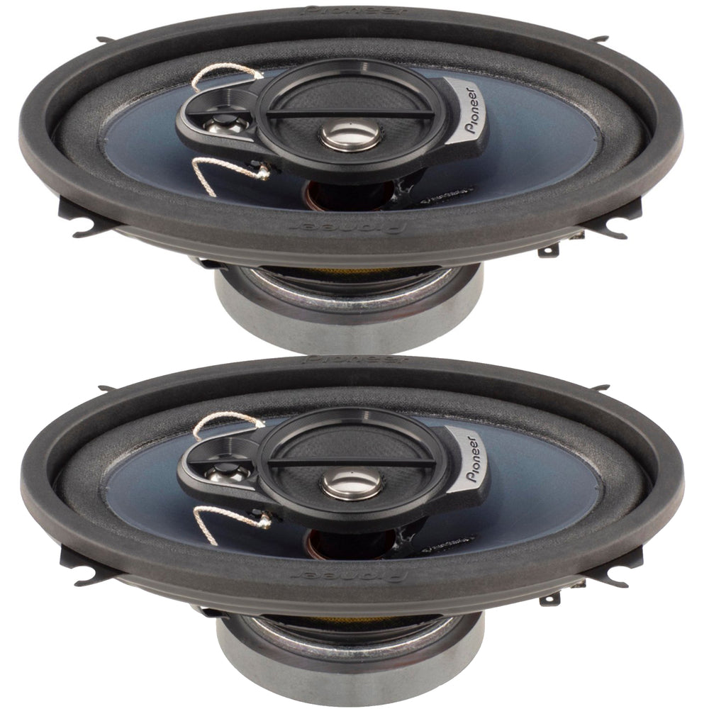 Pioneer TS-A463R 60W RMS 4x6" 3-way 4-ohms Coaxial Speakers