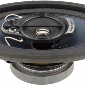 Pioneer TS-A463R 60W RMS 4x6" 3-way 4-ohms Coaxial Speakers