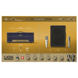 Universal Audio UA-LION-U UAFX Lion '68 Super Lead Amp Pedal