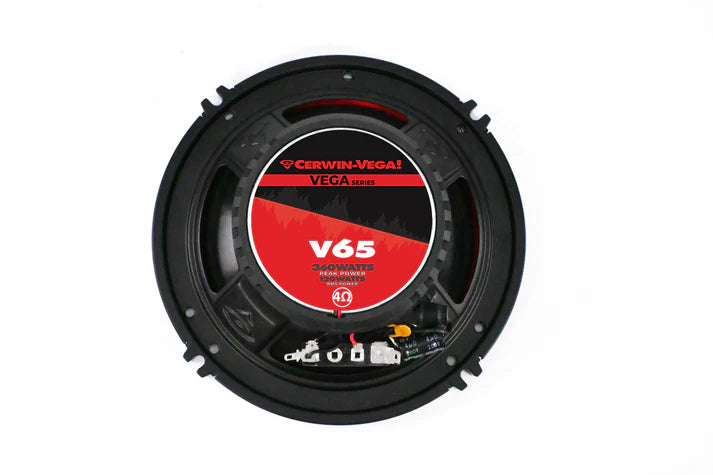 Cerwin Vega V652 2025 Edition - 6.5" 2-Way Coaxial Full Range Speakers (2Ω)