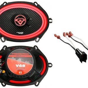 2 Pair Cerwin-Vega V68 6x8" Vega Speakers Fit 1999-14 Ford F-150
