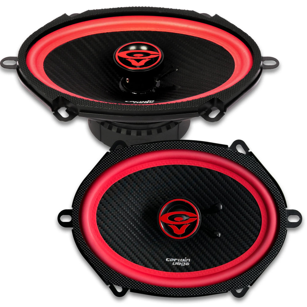 Cerwin-Vega V68 6x8" 600W Vega Series 2-Way Coaxial 4-ohm Speakers