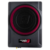 Thumbnail for Cerwin Vega VR10 Under Seat Subwoofer Enclosure + KIT4R 4G AMP Kit