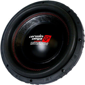 2 Cerwin Vega VMAX8D4 1000W 8” VMAXX Series Dual 4-ohm Subwoofer