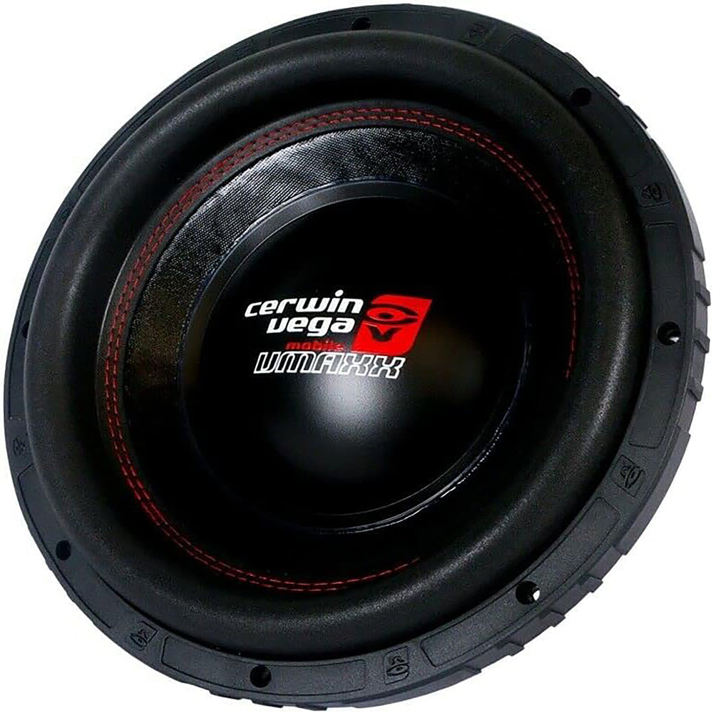 2 Cerwin Vega VMAX8D4 1000W 8” VMAXX Series Dual 4-ohm Subwoofer