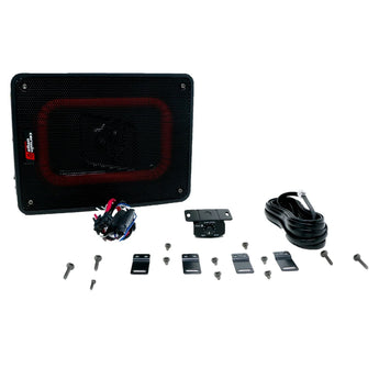 Cerwin Vega VPAS68 active 6x8 subwoofer enclosure with included 0G amp kit and wiring accessories Cerwin Vega VPAS68 active 6x8 subwoofer enclosure with included 0G amp kit and wiring accessories