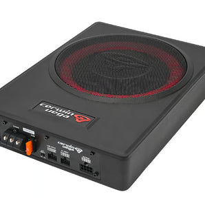 Cerwin Vega VPAS841 8" UNDER-SEAT BASS SOLUTION WITH VEGA BASS + 4 CHANNEL OUTPUT FOR ADDTIONAL SPEAKERS