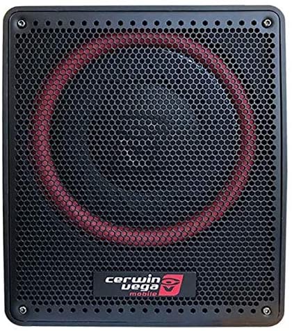 Cerwin Vega VRAD10 VEGA Series 10" Active Slim Subwoofer Enclosure W/Passive Radiator