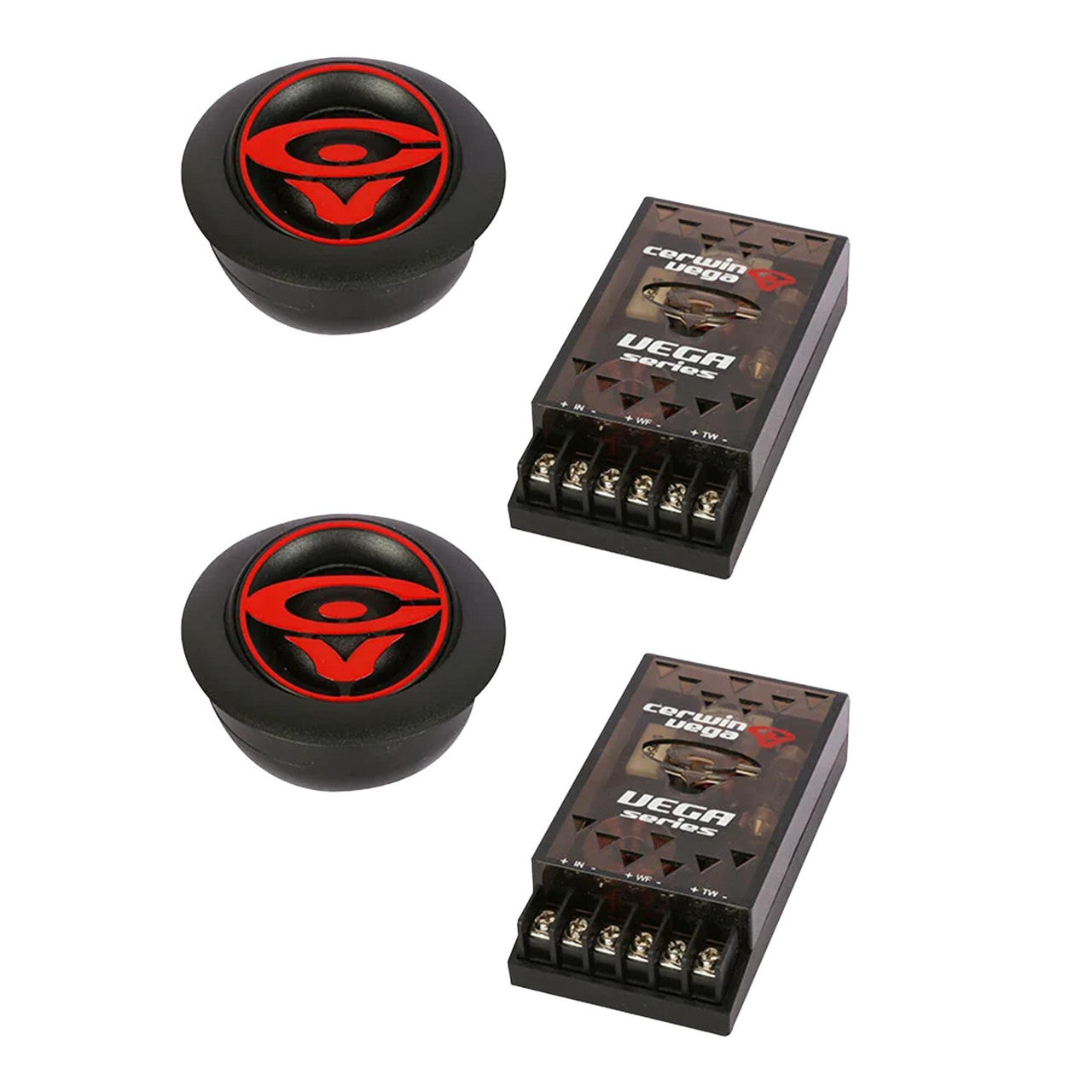 Cerwin Vega VT1 Vega Series 2025 Edition - 1" Silk Dome Tweeters (Pair)