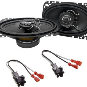 Cerwin Vega XED46 300W 4x6" Coaxial Speakers Fit 1988-1994 Buick Regal