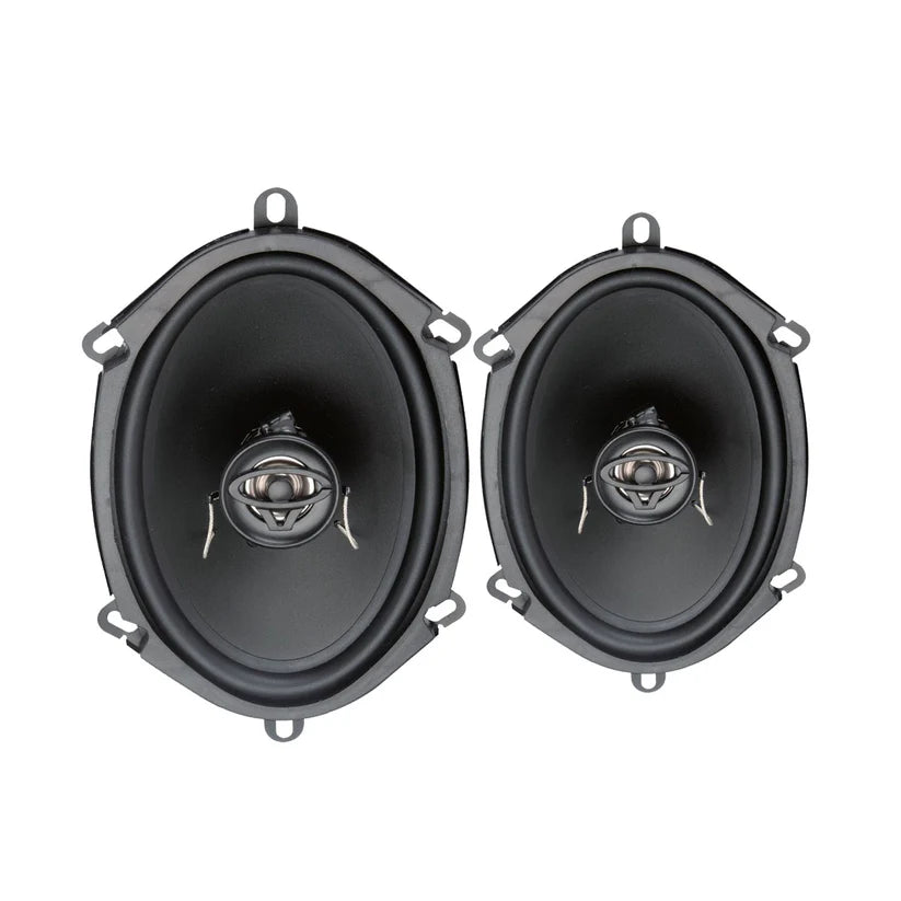 2 Cerwin Vega XED57 XED Series 5"x7" 2-Way Coaxial Speakers